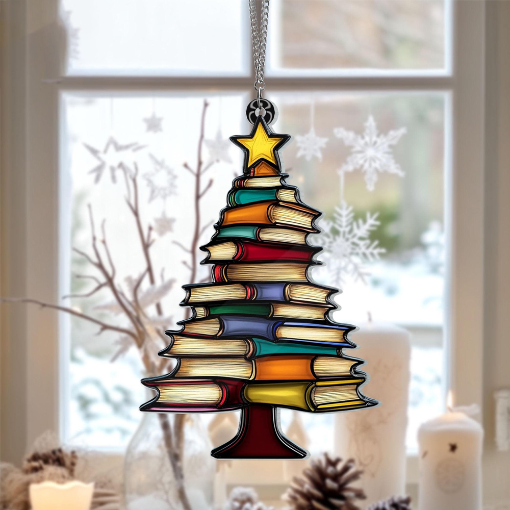 Pagewings Christmas Book Tree Ornament