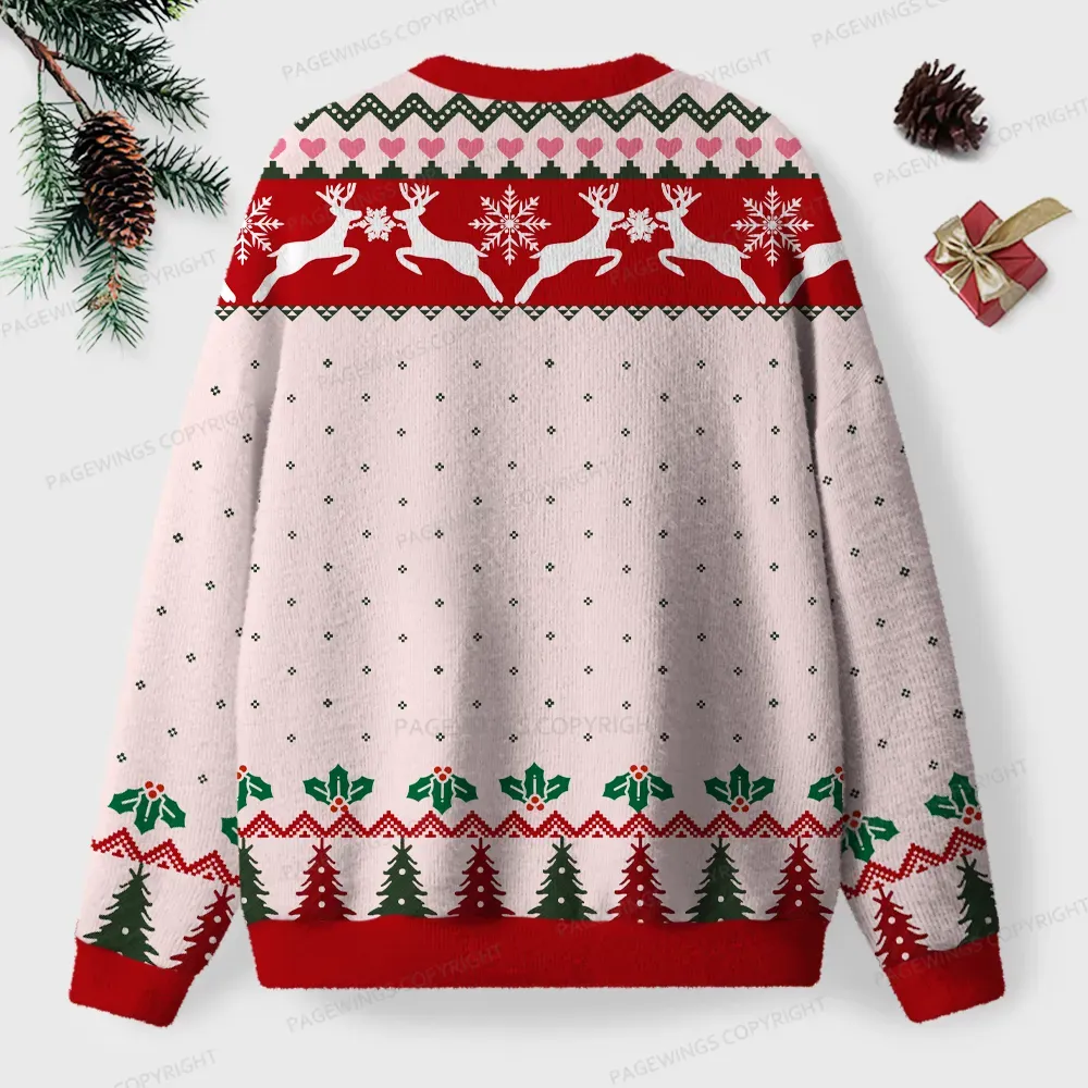 Pagewings Stop Making Drama, You're Not Shakespeare Unisex Ugly Knit Sweatshirt