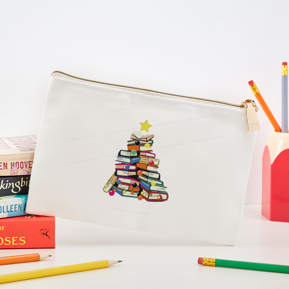 Pagewings Christmas Tree Bookworm Pouch