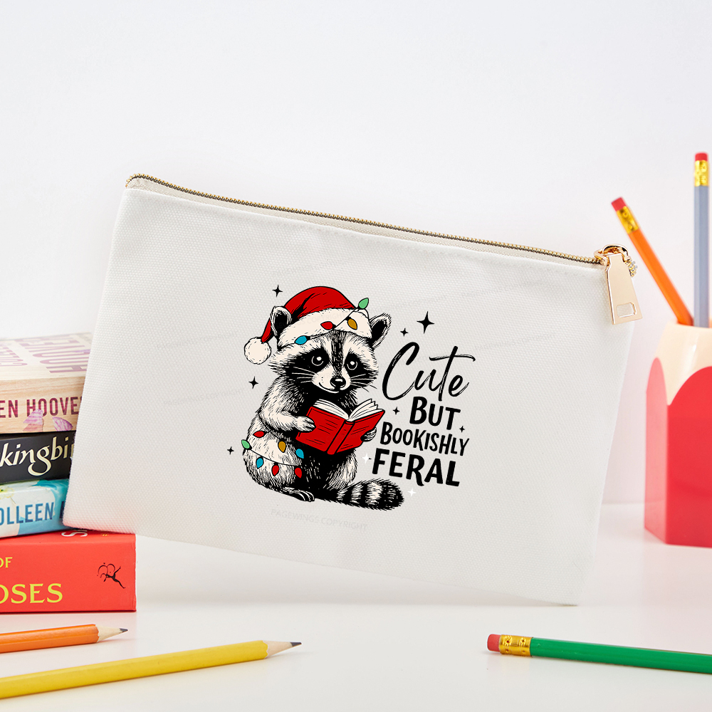 Pagewings Cute But Feral Pouch