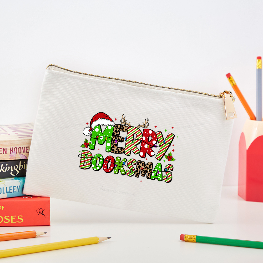 Pagewings Merry Booksmas Pouch