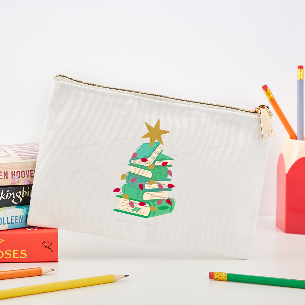 Pagewings Bookish Christmas Pouch