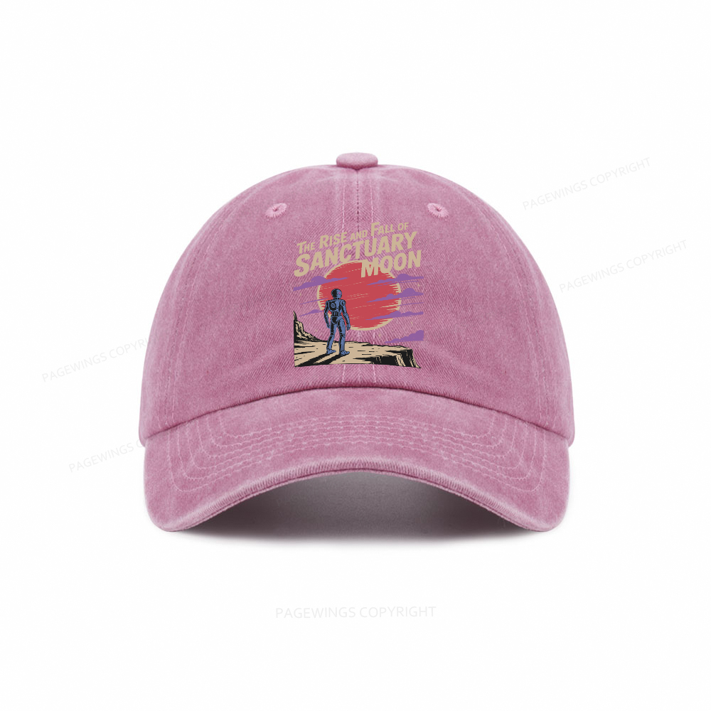 Pagewings The Rise And Fall Of Sanctuary Moon Washed Cap