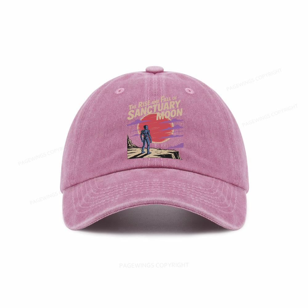 Pagewings The Rise And Fall Of Sanctuary Moon Washed Cap