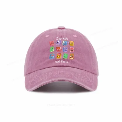 Pagewings School Librarian Shirt, Back To School Shirt Teacher Washed Cap