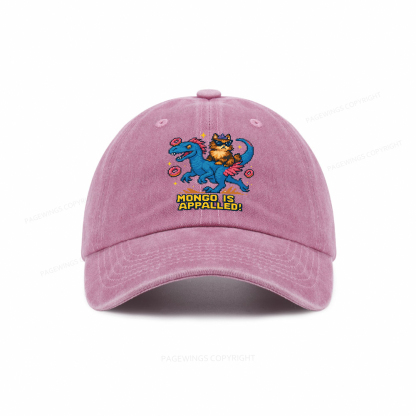 Pagewings Mongo Is Appalled Washed Cap