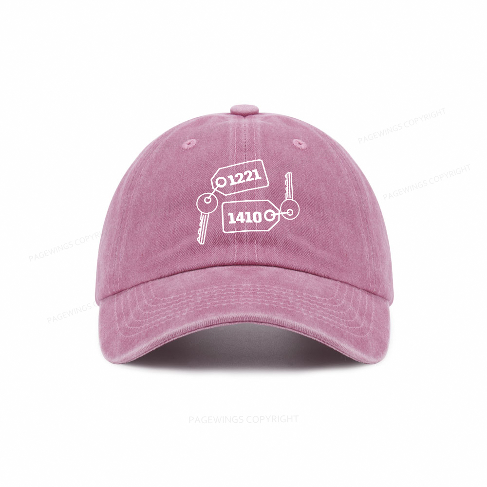 Pagewings Room Numbers  Washed Cap