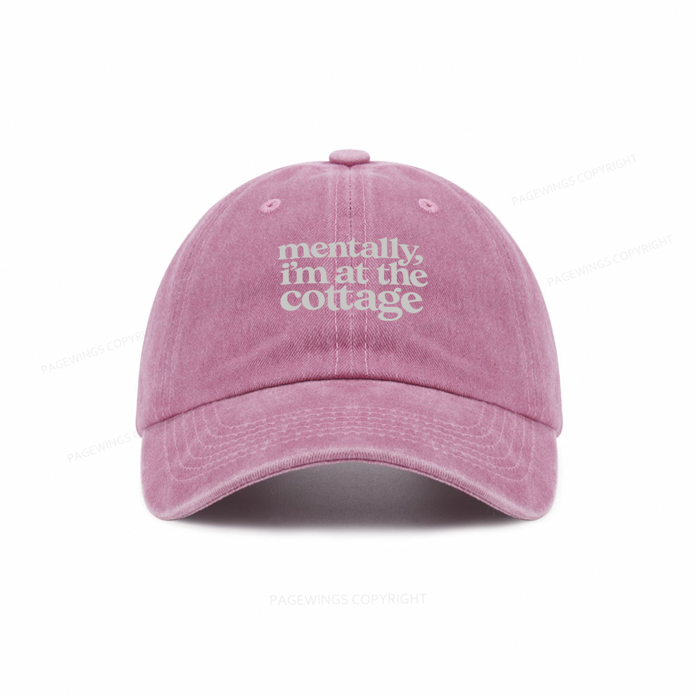 Pagewings At The Cottage Washed Cap