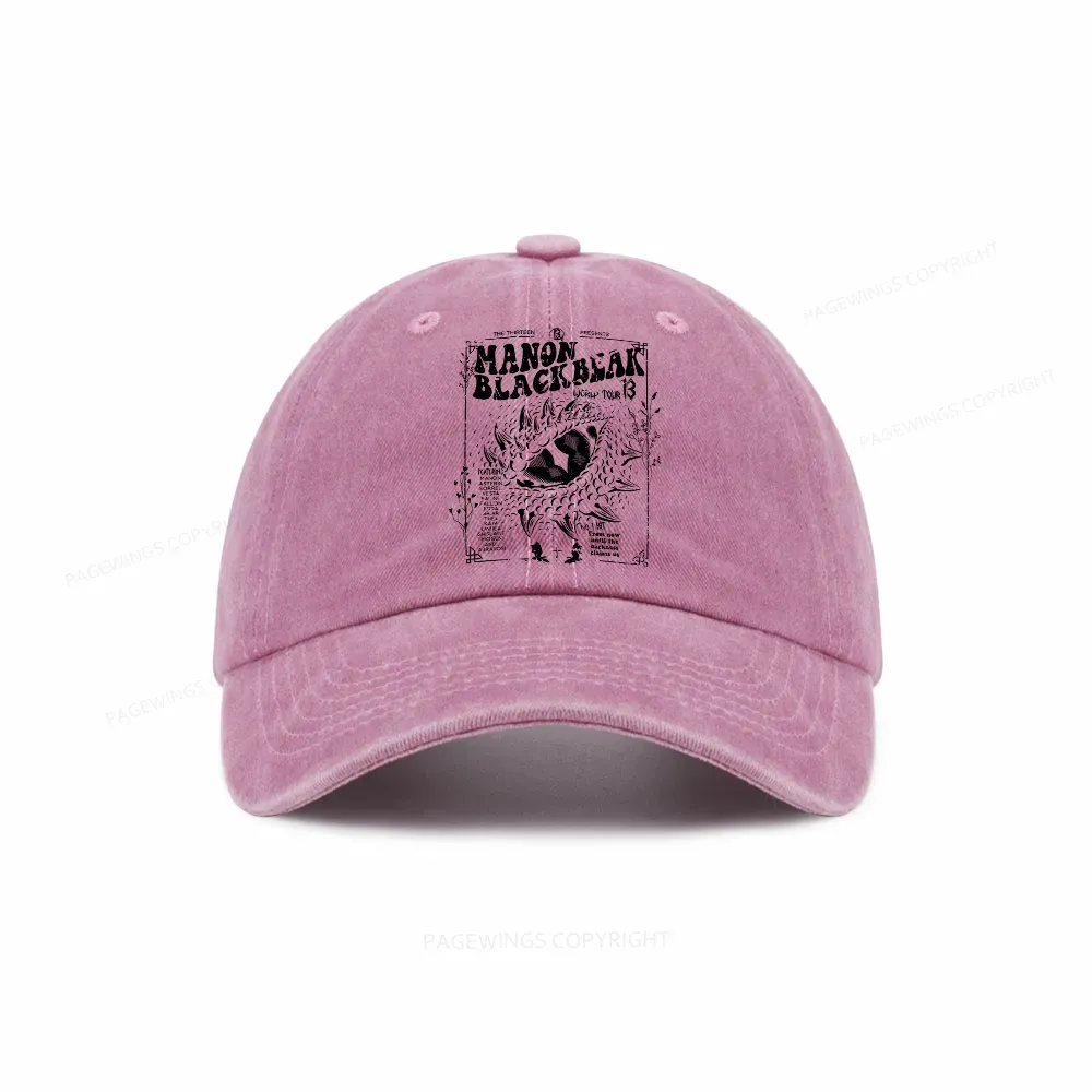 Pagewing ACOTAR Crescent City Rhysand Washed Cap