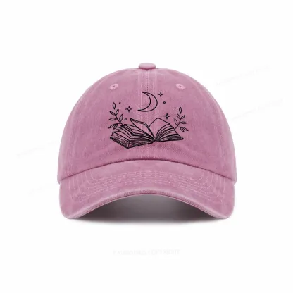 Pagewings Comfort Colors Read Books Be Kind Stay Weird Washed Cap