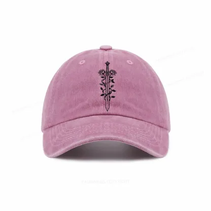 Pagewings Throne of Glass Merch, TOG Shirt, Aelin Galathynius Washed Cap