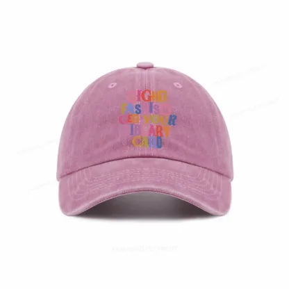 Pagewings Get Your Library Card Washed Cap