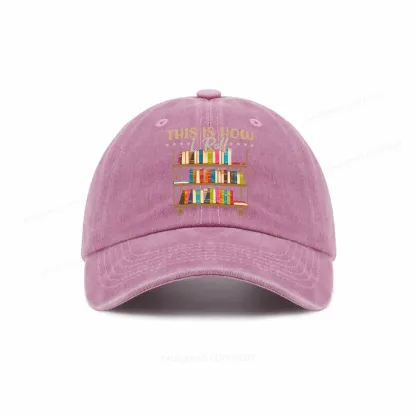 Pagewing This Is How I Roll Washed Cap