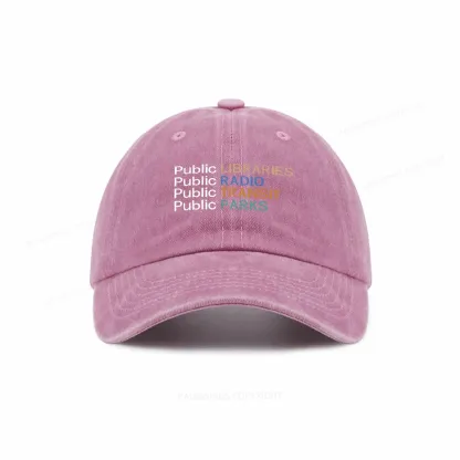 Pagewings Public Libraries Radio Transit Parks Washed Cap