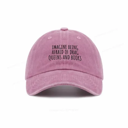 Pagewings Funny Liberal Washed Cap