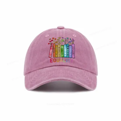 Pagewings Equal Rights Washed Cap