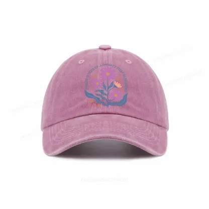 Pagewings Read Banned Books, Social Justice Gift Washed Cap