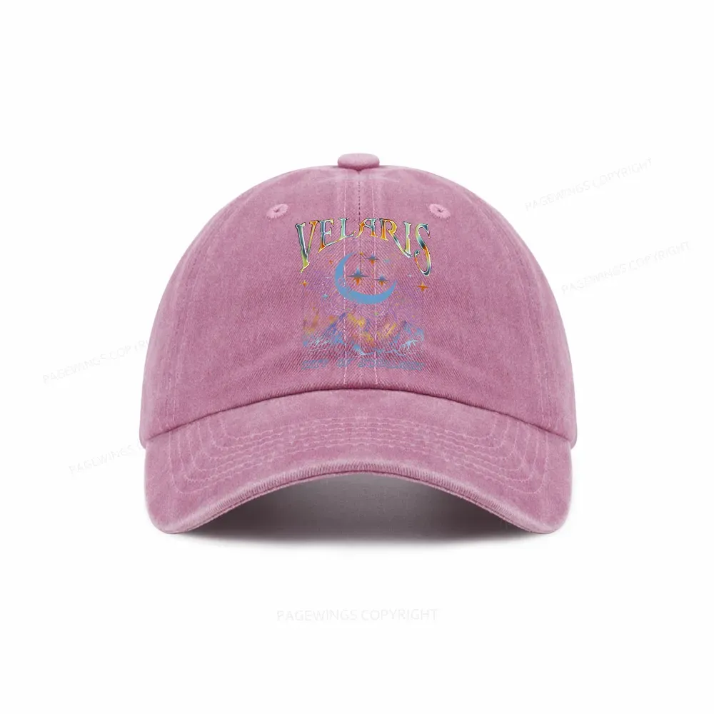 Pagewings Velaris City Of Starlight ACOTAR Washed Cap