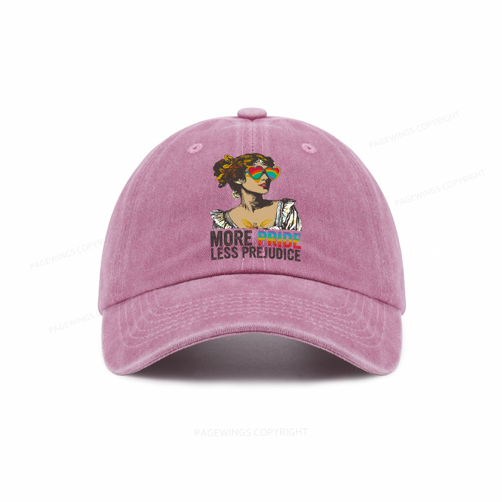 Pagewings More Pride Less Prejudice Washed Cap