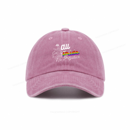 Pagewings All Pride No Prejudice Washed Cap