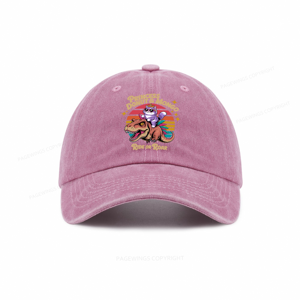 Pagewings Princess Donut & Mongo Washed Cap