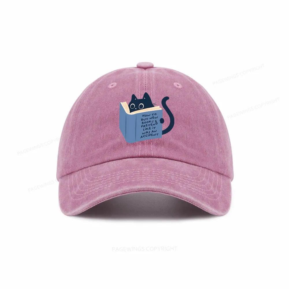 Pagewings How To Buy New Books Washed Cap
