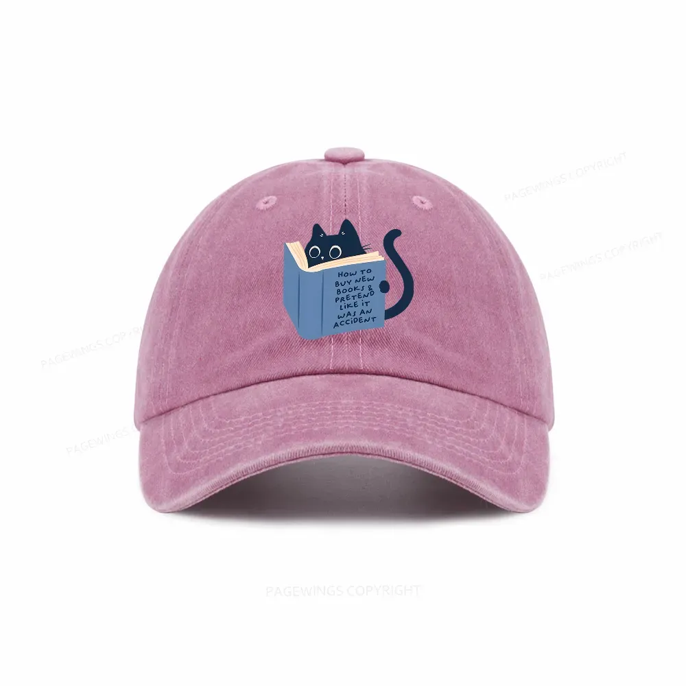 Pagewings How To Buy New Books Washed Cap
