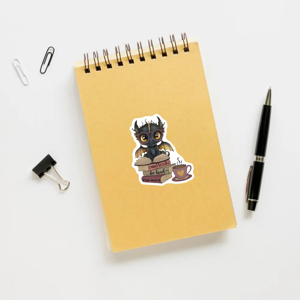 Pagewings Fourth Wing Dargon Sticker