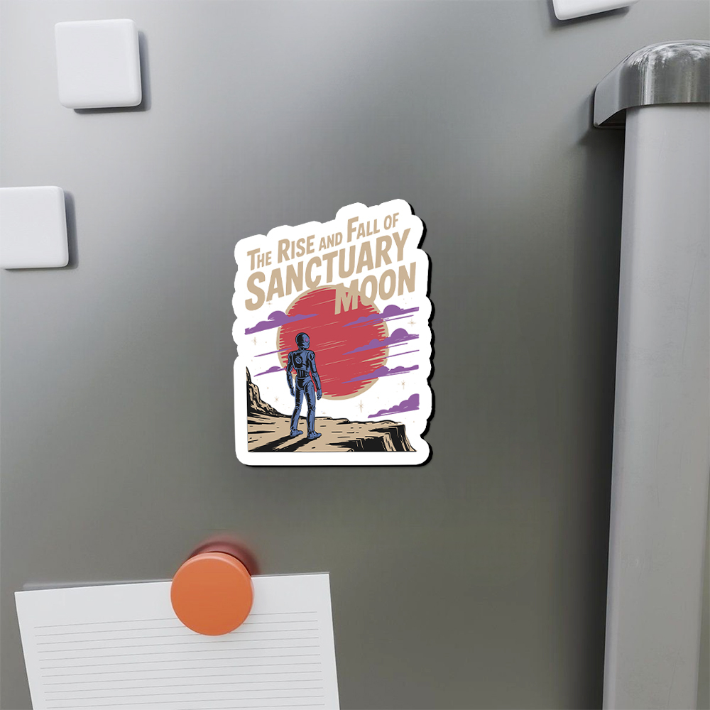 Pagewings The Rise And Fall Of Sanctuary Moon Fridge Magnet