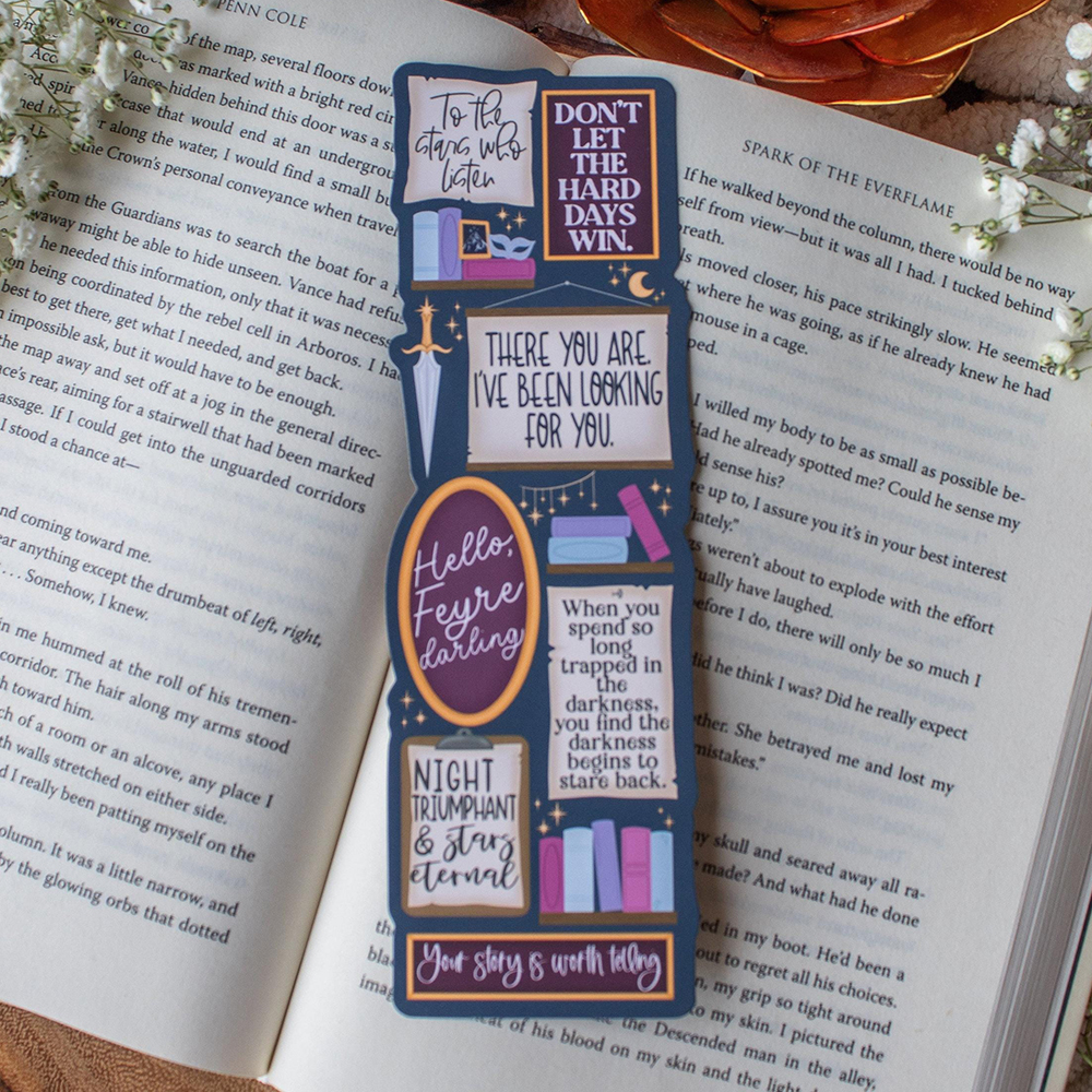 Pagewings Fantasy Quote Bookmark