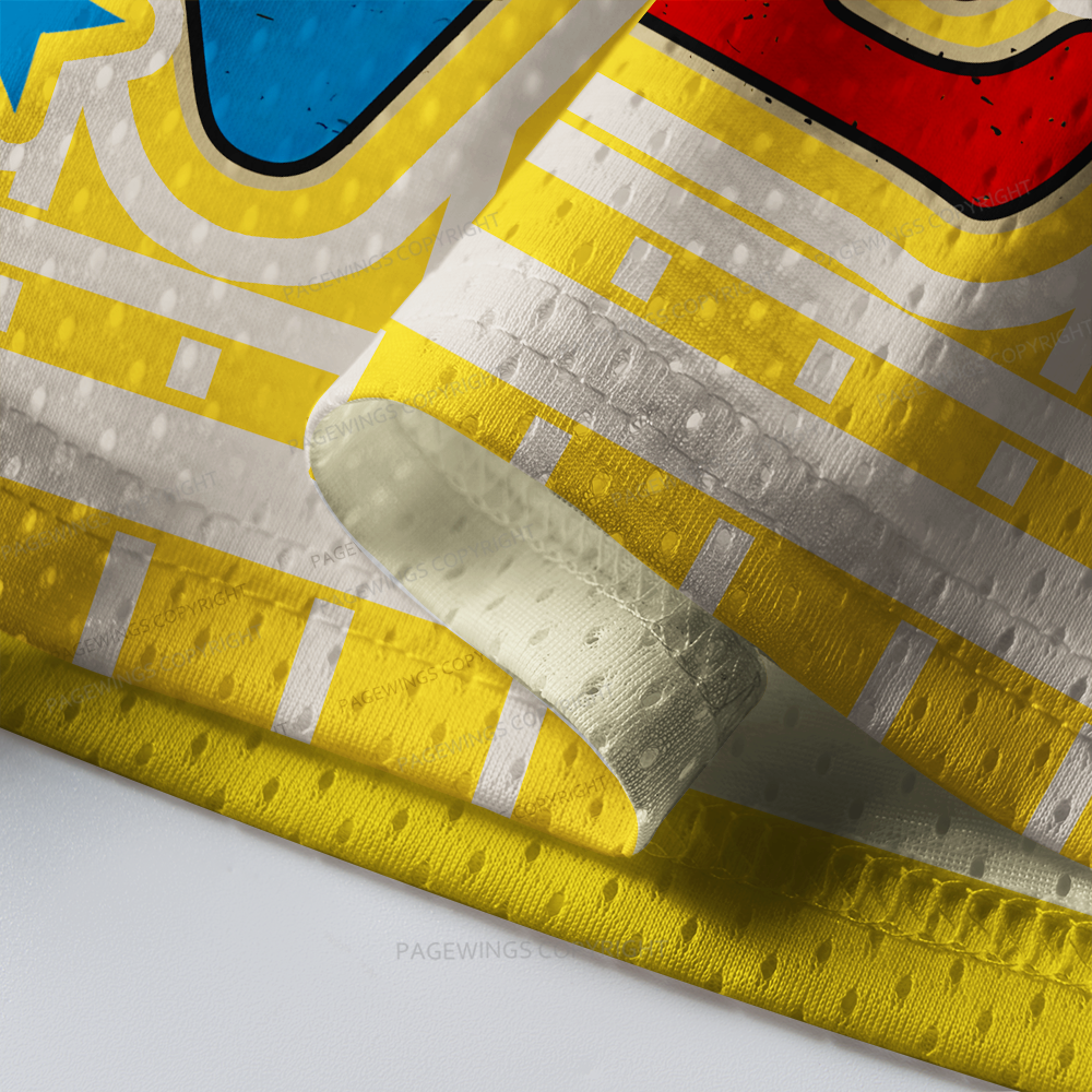 Pagewings Love Books Unisex Mesh Jersey