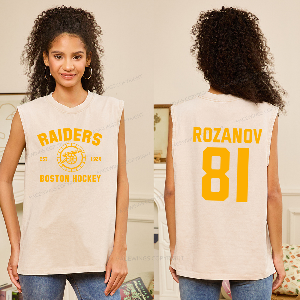 Pagewings Romance Novel Lover Washed Tank Top