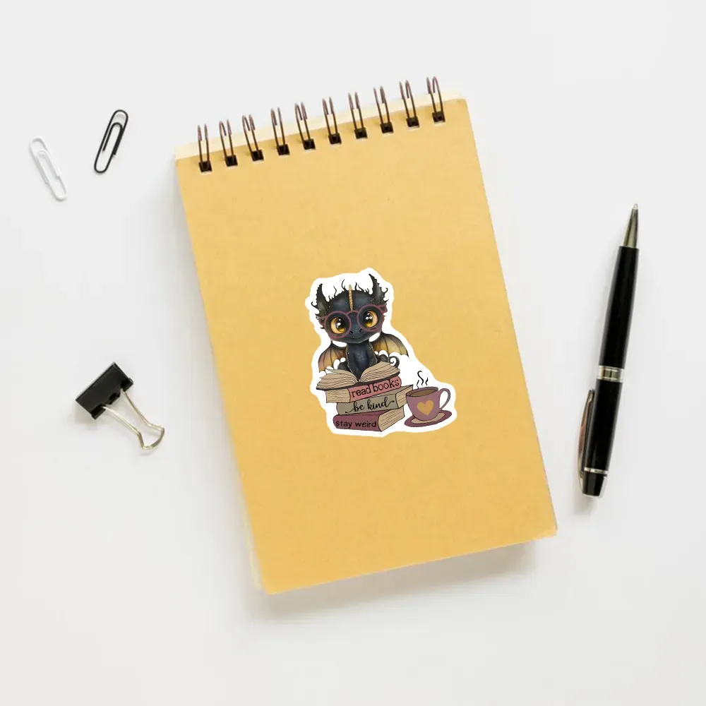 Pagewings Fourth Wing Dargon Sticker