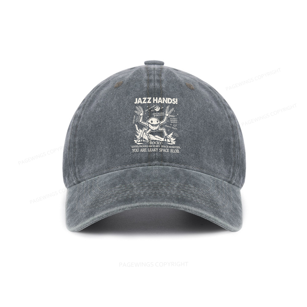 Pagewings You Sleep I Watch Washed Cap