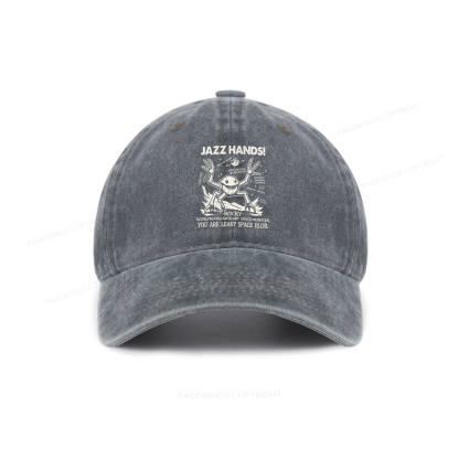 Pagewings You Sleep I Watch Washed Cap