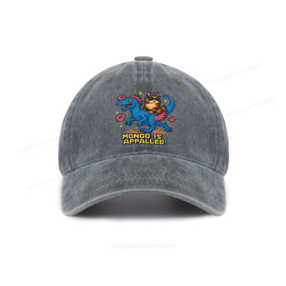 Pagewings Mongo Is Appalled Washed Cap