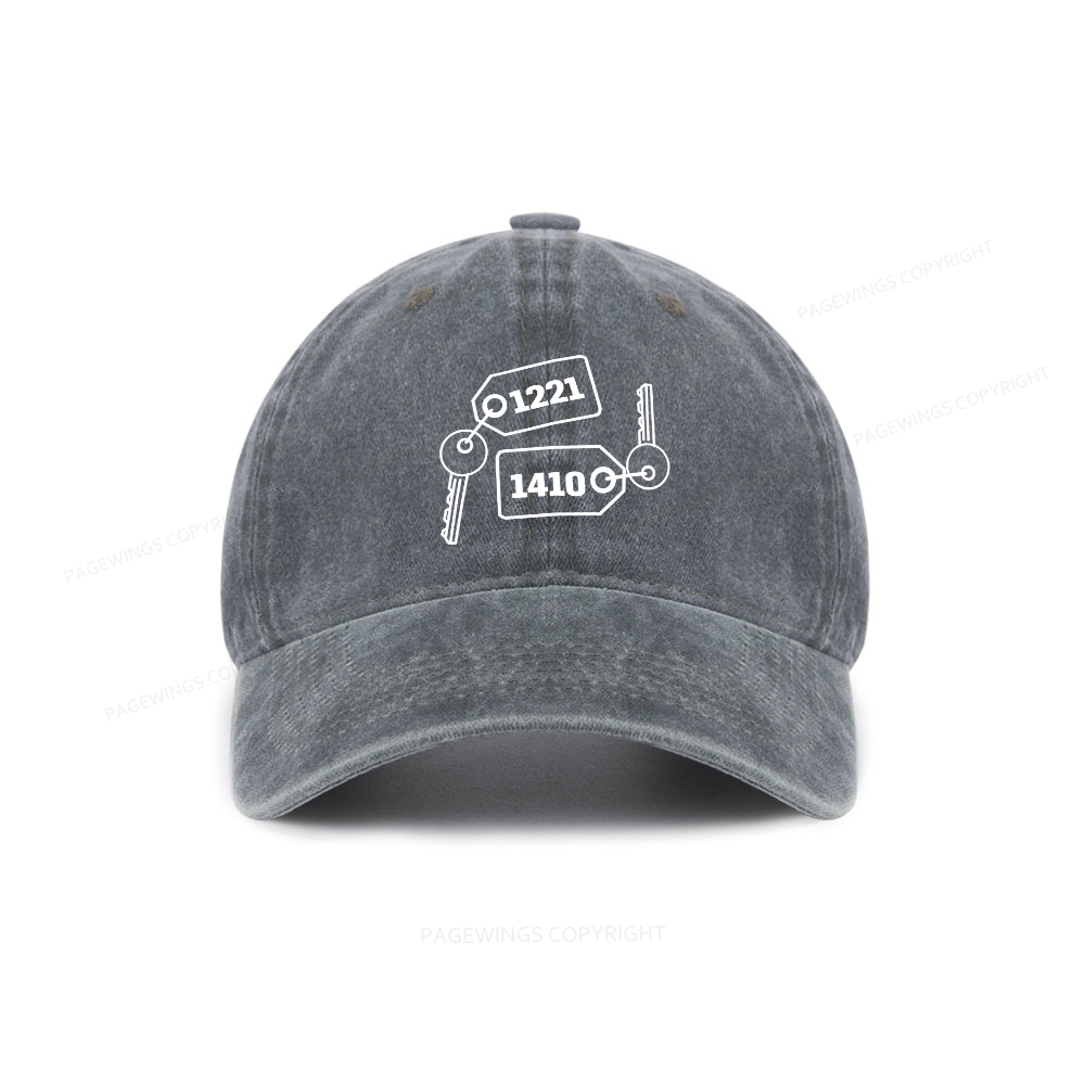 Pagewings Room Numbers  Washed Cap