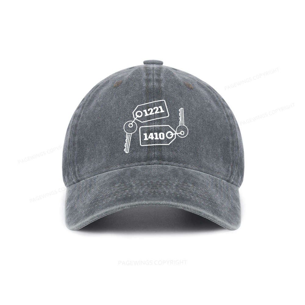 Pagewings Room Numbers  Washed Cap