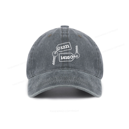 Pagewings Room Numbers  Washed Cap