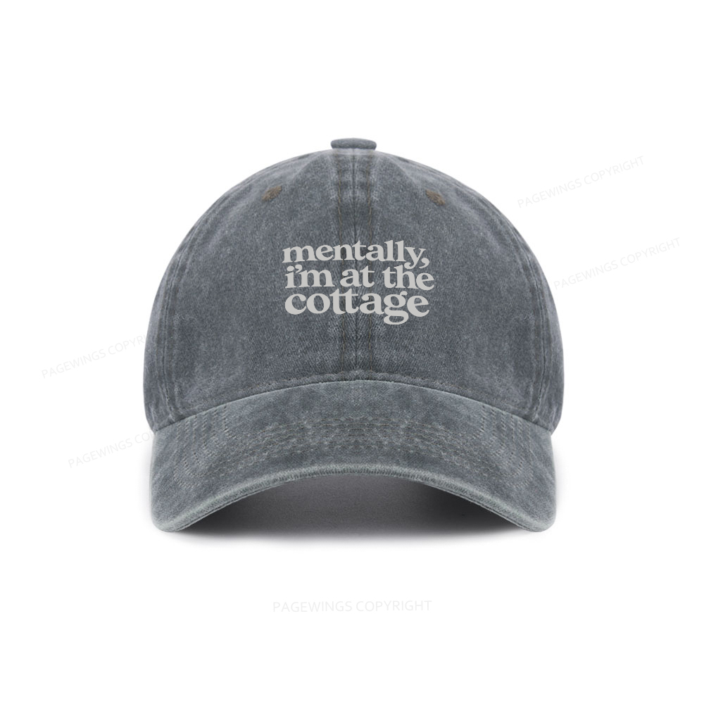 Pagewings At The Cottage Washed Cap