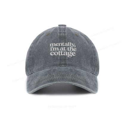 Pagewings At The Cottage Washed Cap