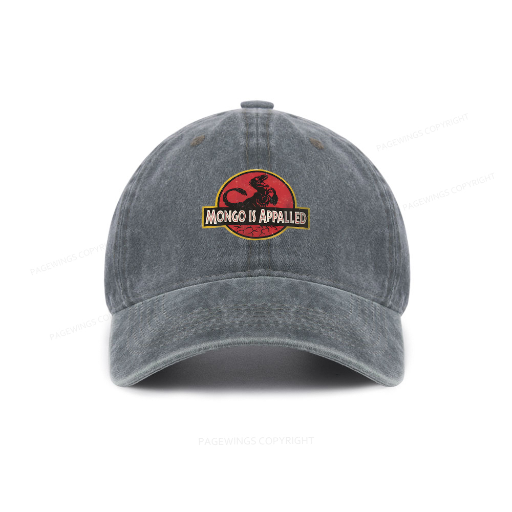 Pagewings Mongo Is Appalled Washed Cap