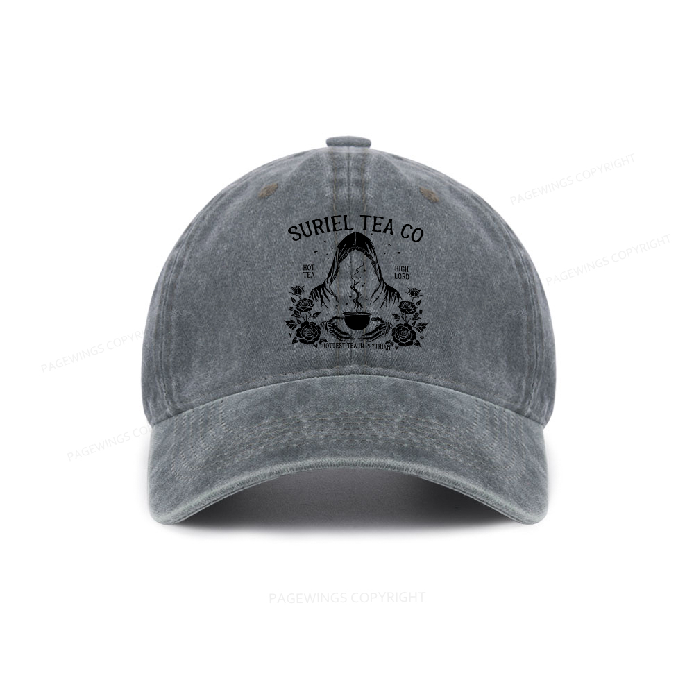 Pagewings Fantasy Reader Washed Cap