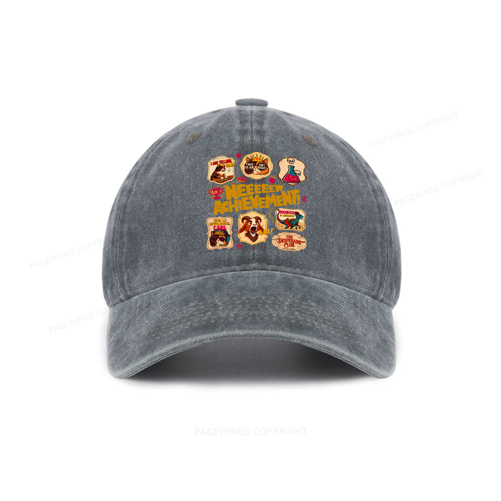 Pagewings New Achievement Washed Cap