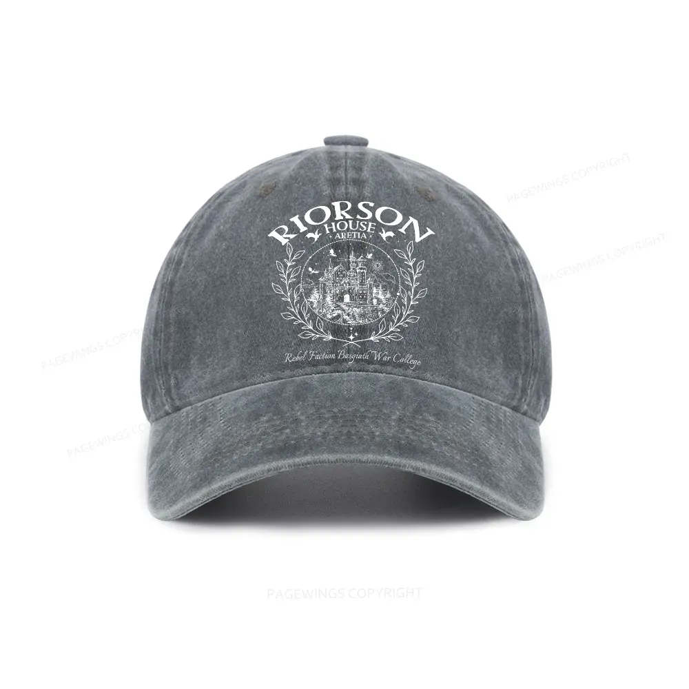Pagewings Fourth Wing Washed Cap