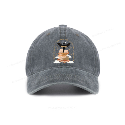 Pagewing Fantasy Romance Reader Gift Romantacy Washed Cap