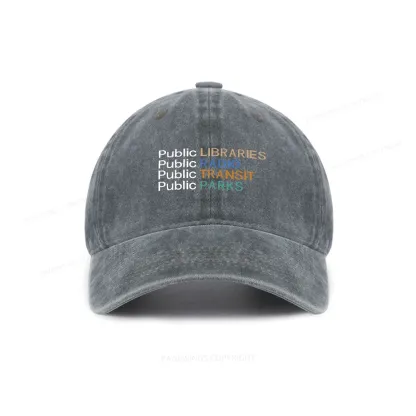 Pagewings Public Libraries Radio Transit Parks Washed Cap