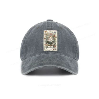 Pagewings The Reader Washed Cap