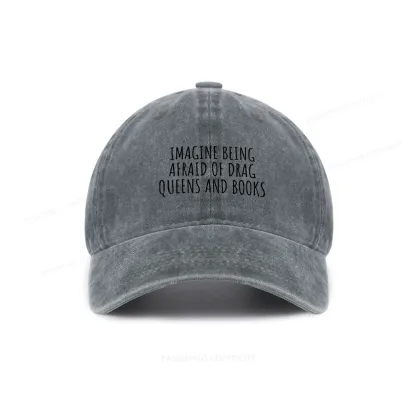 Pagewings Funny Liberal Washed Cap