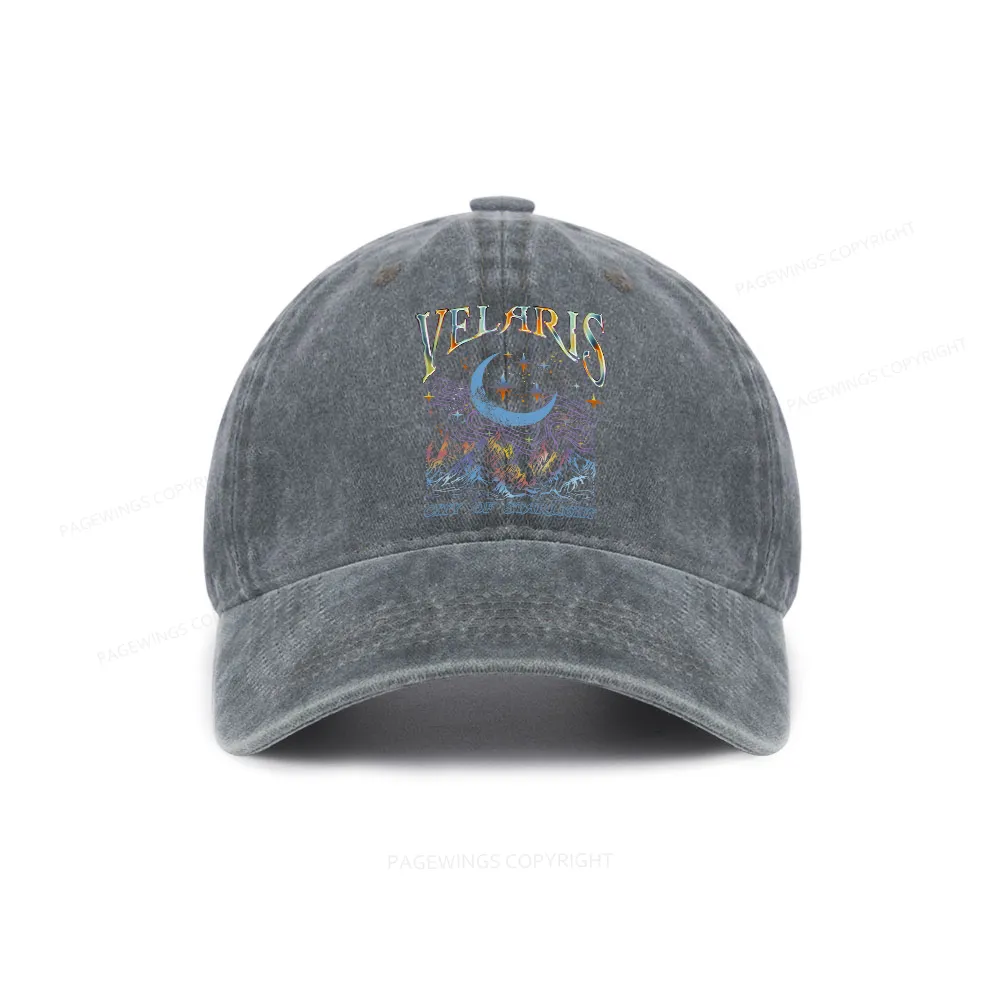 Pagewings Velaris City Of Starlight ACOTAR Washed Cap